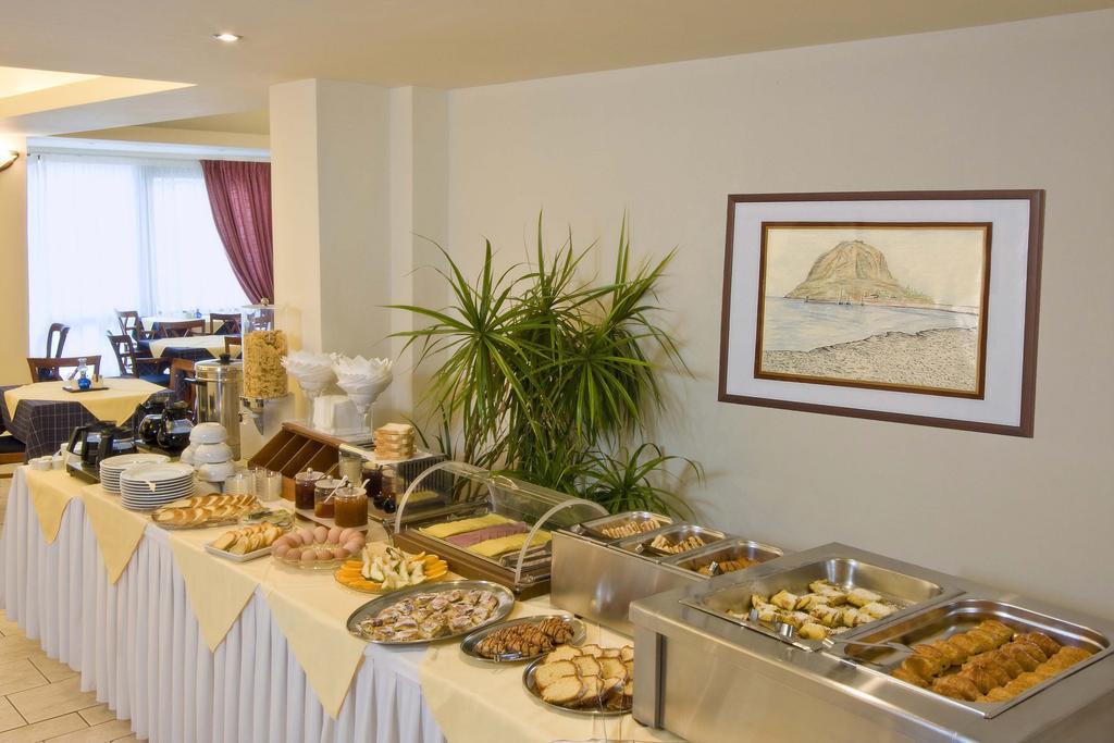 Panorama Hotell Monemvasía Restaurant bilde